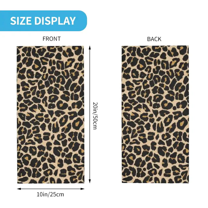 Tour de Cou Femme Leopard