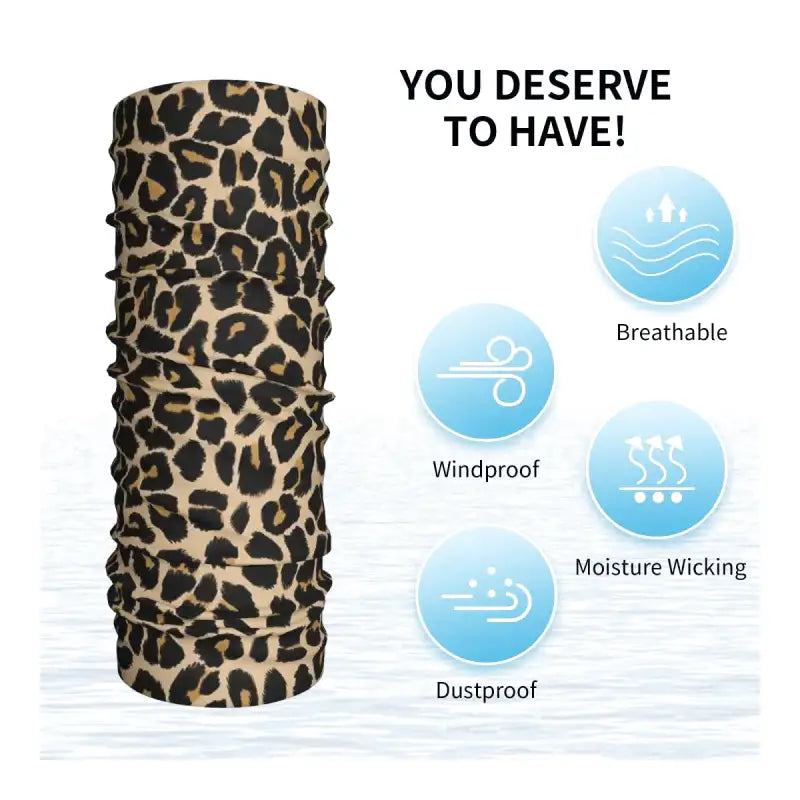 Tour de Cou Femme Leopard